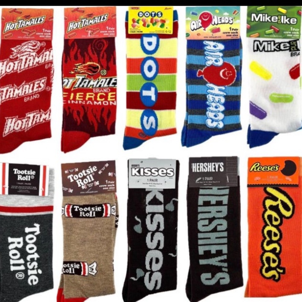 New 5 Socks, for $10.00 Men, Women, Teens, or kids Colorful funny gift bundle - Picture 13 of 13